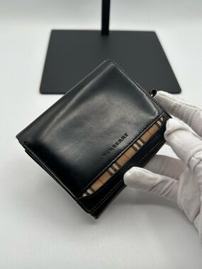 Burberry Nova Plaid Wallet